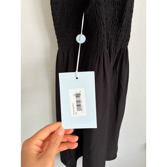 Hill House Home The Jersey Lilou Nap Dress Black | XXS - Picture 6 of 7